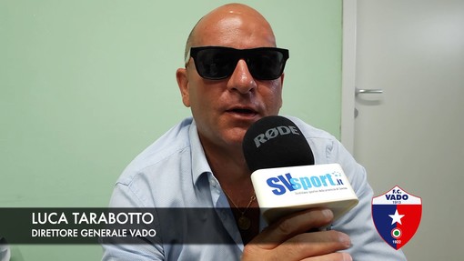 Calcio. Primo giorno di scuola per il nuovo Vado. Luca Tarabotto: "Scelti uomini e atleti per essere ambiziosi. Mister De Lucia? Mi piace essere criticabile..." (VIDEO)