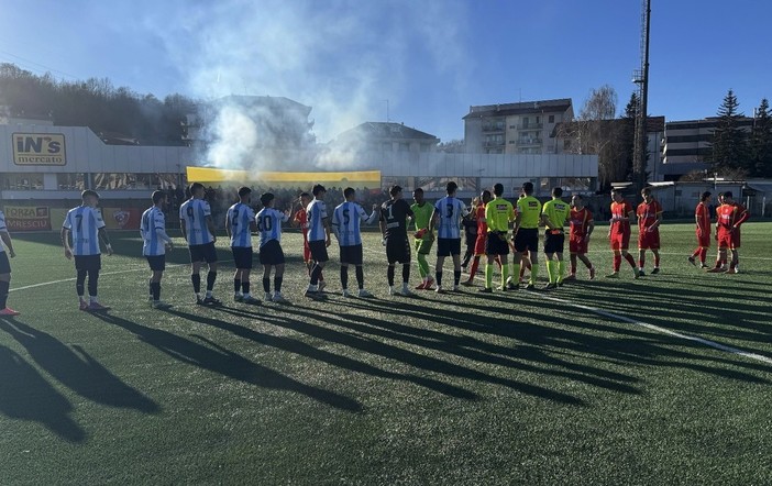 Calcio, Eccellenza. Pari e patta tra Millesimo e Pietra Ligure: il big Match termina 1 a 1 Calcio, Eccellenza. Pari e patta tra Millesimo e Pietra Ligure: il big Match termina 1 a 1