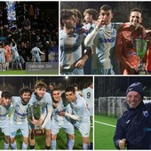 Calcio | L'Albissole trionfa in Coppa Promozione, gli scatti del 3-0 all'Angelo Baiardo e la festa biancoceleste (FOTOGALLERY)