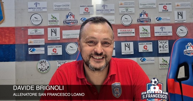 Calcio | San Francesco Loano. Fermata all'Ellena la V. Sanremese, Brignoli: "Prova matura, questa squadra non dovrà mai abbassare la testa" (VIDEO) Calcio | San Francesco Loano. Fermata all'Ellena la V. Sanremese, Brignoli: "Prova matura, questa squadra non dovrà mai abbassare la testa" (VIDEO)