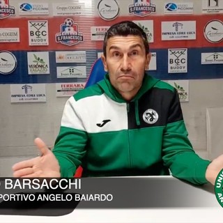 Calcio, Angelo Baiardo. Barsacchi suona la sveglia ai neroverdi: "Nel calcio bisogna fare gol!"