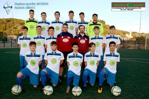 La squadra Allievi dell'Albissola