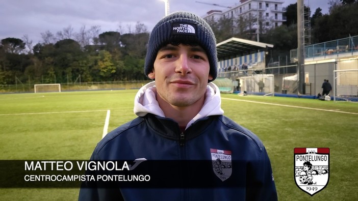 Calcio, Pontelungo. Vignola sorride dopo il 2-2 di Ceriale: "Per noi vale come una vittoria" (VIDEO)