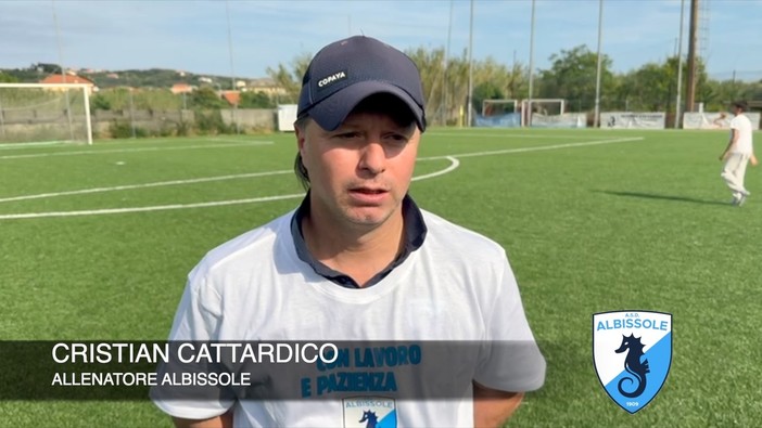 Calcio | Albissole. Cristian Cattardico è mister promozione: "Squadra, tifosi e società si meritano una soddisfazione così" (VIDEO)