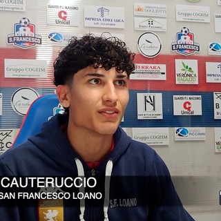 Calcio | San Francesco Loano. E' di Brando Cauteruccio la prima rete rossoblu nel nuovo Ellena: "Un'emozione speciale" (VIDEO)