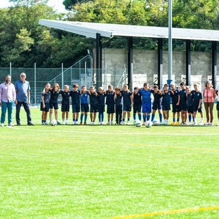 Calcio. Un altro passo avanti per il Ceriale,  inaugurato il campo a 9 "Merlo B" (VIDEO)