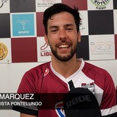 Calcio, Pontelungo. Marquez gol contro il Bragno: "Qui è famiglia, bravi a reagire dopo la brutta gara di Legino" (VIDEO) Calcio, Pontelungo. Marquez gol contro il Bragno: "Qui è famiglia, bravi a reagire dopo la brutta gara di Legino" (VIDEO)