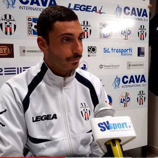 Calcio, Savona. Gli Striscioni ritrovano Riccardo Piacentini: "I gol si pesano, non si contano" (VIDEO)