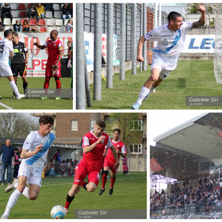 Calcio, Serie C. Goal, giocate e tanta tensione in Cuneo - Albissola, la fotogallery di Gabriele Siri