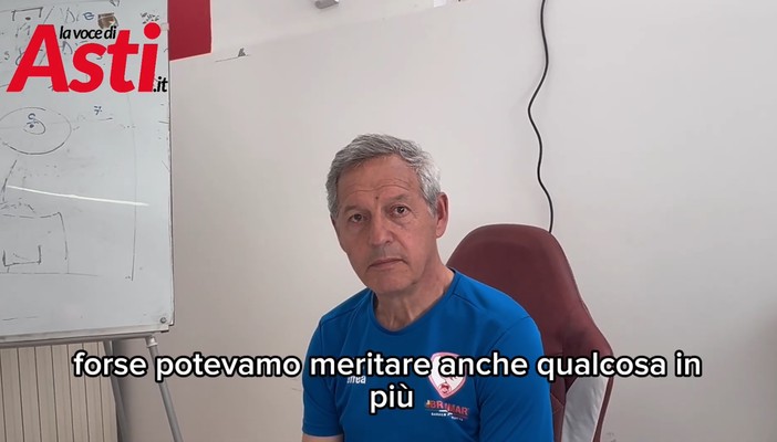 Calcio | Asti. Buglio dopo l'1-1 con il Celle Varazze: "Mole di gioco importante, pecchiamo negli ultimi metri" (VIDEO)