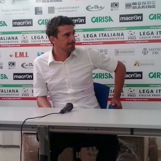 Calcio, Savona. Di Napoli alza la posta: "Con il San Marino gara fondamentale"