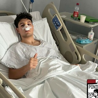 Calcio | Pontelungo, intervento al naso ok per Thomas Garabello