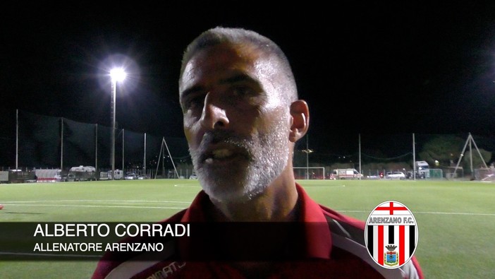 Calcio, Arenzano. Il bicchiere è mezzo pieno per Corradi: "Non saranno squadre come la Cairese a contenderci la salvezza" (VIDEO)