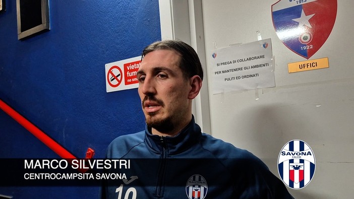 Calcio, Savona. Ora c'è un Silvestri in più nel motore: "Mi sento bene. Il campionato? Vincerlo resta il nostro obiettivo" (VIDEO) Calcio, Savona. Ora c'è un Silvestri in più nel motore: "Mi sento bene. Il campionato? Vincerlo resta il nostro obiettivo" (VIDEO)