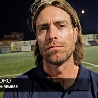 Calcio, Sanremese. La ricetta di mister Moro: &quot;Servono idee forti e chiare, la squadra sta rispondendo al meglio&quot; (VIDEO)