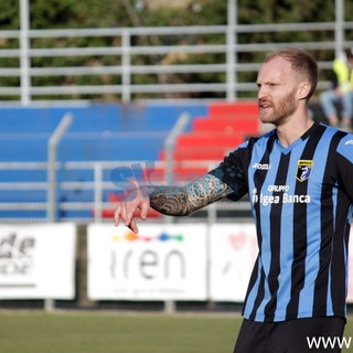 Alessio De Bode con la maglia dell'Imperia Alessio De Bode con la maglia dell'Imperia
