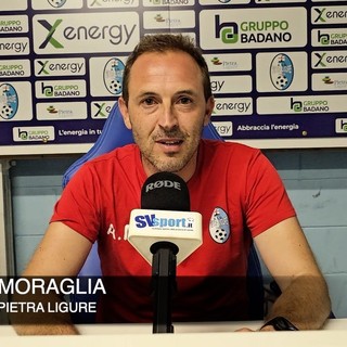 Calcio, Pietra Ligure. A Moraglia non basta l'estetica: &quot;Non dev'essere fine a sè stessa, serve concretezza&quot; (VIDEO)