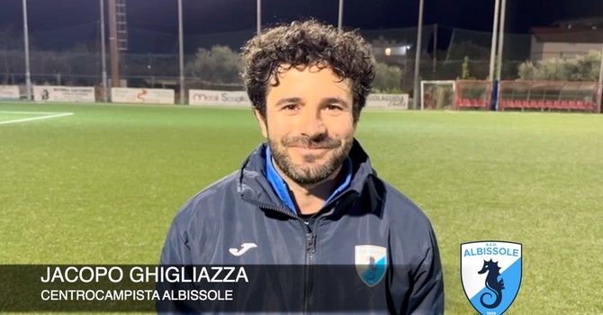 Calcio | Albissole. Riecco in campo Jacopo Ghigliazza: "Grazie a tutti per il sostegno, il nostro campionato non finirà domenica" (VIDEO)