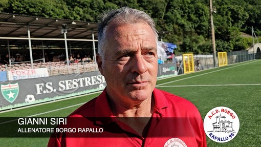 Calcio. Borgo Rapallo. Mister Siri dopo la vittoria di Coppa: "Il nostro segreto è l'allegria. Con le giuste ambizioni pronto a rimanere" (VIDEO) Calcio. Borgo Rapallo. Mister Siri dopo la vittoria di Coppa: "Il nostro segreto è l'allegria. Con le giuste ambizioni pronto a rimanere" (VIDEO)