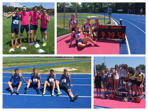 Campionati Italiani Staffette: a Celle Ligure splende l'Atletica Arcobaleno, la 4x800 femminile è Campione d'Italia Campionati Italiani Staffette: a Celle Ligure splende l'Atletica Arcobaleno, la 4x800 femminile è Campione d'Italia