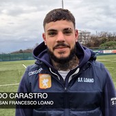 Calcio, San Francesco Loano | Doppietta e tanto orgoglio per Leonardo Carastro: "Ripagati i sacrifici, con mister Brignoli ho un grande rapporto" (VIDEO)