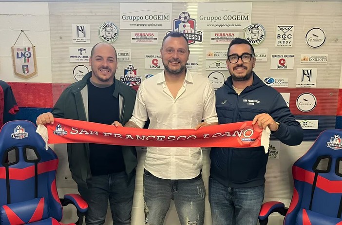 Calcio, San Francesco Loano. Ora c'è anche l'ufficialità: Davide Brignoli è il nuovo allenatore