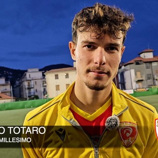 Calcio, Millesimo. Il gol di Totaro vale il primato: &quot;Ero nervoso sapendo di dover affrontare da avversario la San Francesco&quot; (VIDEO)