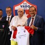 Calcio | Vado. Matteo Marani al “Chittolina”, il presidente della Lega Pro ha incontrato i vertici rossoblu