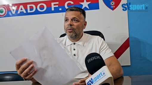 Calcio | Vado. Il ds Mancuso rilancia: "Qui ci sono i piani per la Serie C, siamo tutti al lavoro per aiutare il presidente Tarabotto" (VIDEO) Calcio | Vado. Il ds Mancuso rilancia: "Qui ci sono i piani per la Serie C, siamo tutti al lavoro per aiutare il presidente Tarabotto" (VIDEO)
