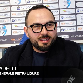 Calcio, Pietra Ligure - Filadelli: ufficiale il rinnovo triennale: "Serie D nel 2027? Perchè no, questa società ha tutto per riuscirci" (VIDEO) Calcio, Pietra Ligure - Filadelli: ufficiale il rinnovo triennale: "Serie D nel 2027? Perchè no, questa società ha tutto per riuscirci" (VIDEO)