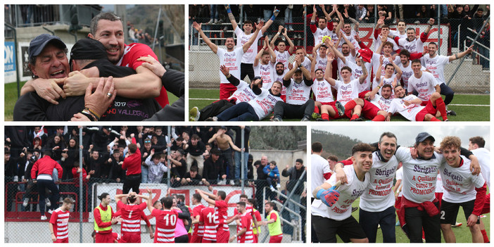 Calcio. Il Quiliano &amp; Valleggia è in Promozione. Le foto e i video della festa al Picasso