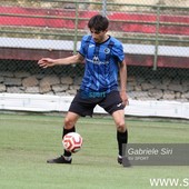Giacomo Cavallone con la maglia del Varazze Giacomo Cavallone con la maglia del Varazze