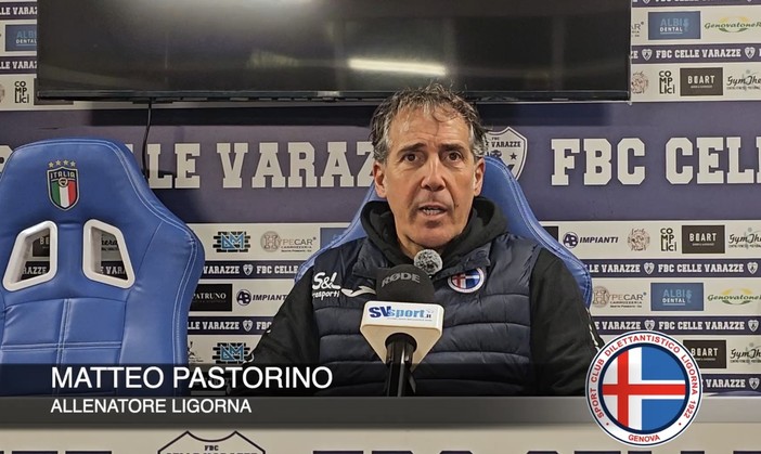 Calcio, Ligorna. Mister Pastorino vince a Celle ed è primo in classifica: "Bravi a reagire al loro pareggio, la nostra identità ora è più importante della classifica" (VIDEO)