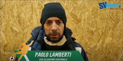 Calcio, Ventimiglia. Granata in credito con la sorte per Paolo Lamberti: &quot;Con il Pietra Ligure sconfitti dagli episodi, ma questo è il calcio&quot; (VIDEO)