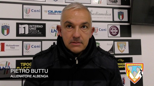 Calcio, Albenga. Buttu suona la campana dopo il 3-0 al Rapallo: &quot;Sogno incontestabile, dispiaciuto da alcuni malumori all'interno dell'ambiente&quot; (VIDEO)