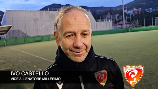 Calcio. Il Millesimo è primo in classifica, Castello: &quot;La fase difensiva è il nostro punto forte. Mercato? deciderò il presidente cosa fare&quot; (VIDEO)