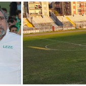 Calcio | Legino. Ruffinengo chiuso dopo il crollo della torre faro, il presidente Carella: "Allenamenti al Bacigalupo, presto i test sugli altri tre pali"