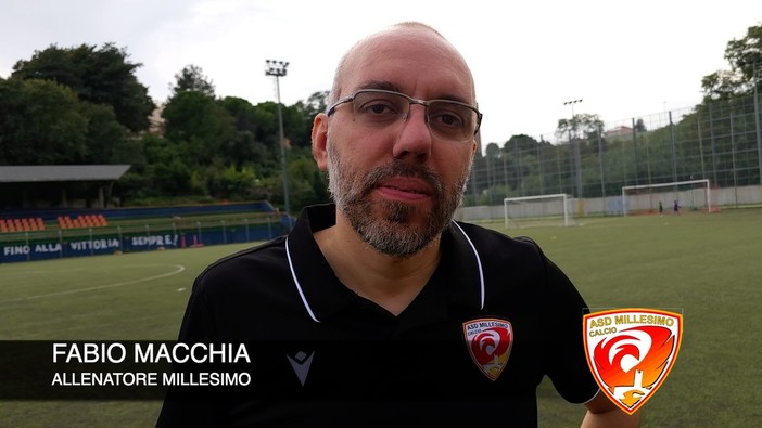 Calcio, Millesimo. Partenza per ricordare per Macchia. "Vincere a Legino non è facile, paradossalmente abbiamo gestito meglio con l'uomo in meno..." (VIDEO)