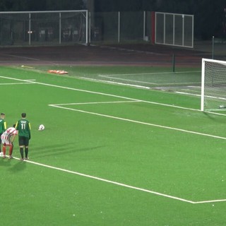 Calcio. Poggi glaciale dal dischetto, la Carcarese strappa un punto all'Athletic dopo le grandi parate di Giribaldi (VIDEO)