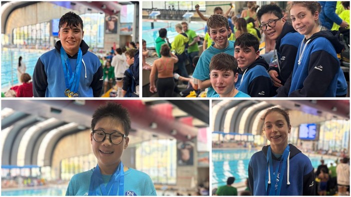 Nuoto | Alla Sciorba pioggia di medaglie per il Doria Nuoto 2000 Loano