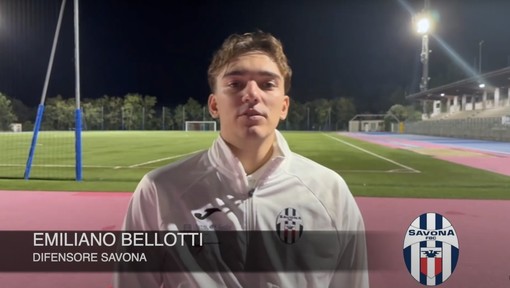 Calcio, Savona. Gli occhi di Bellotti brillano di biancoblu: "Sono cresciuto con questi colori, questo è un gruppo che si vuole bene" (VIDEO) Calcio, Savona. Gli occhi di Bellotti brillano di biancoblu: "Sono cresciuto con questi colori, questo è un gruppo che si vuole bene" (VIDEO)