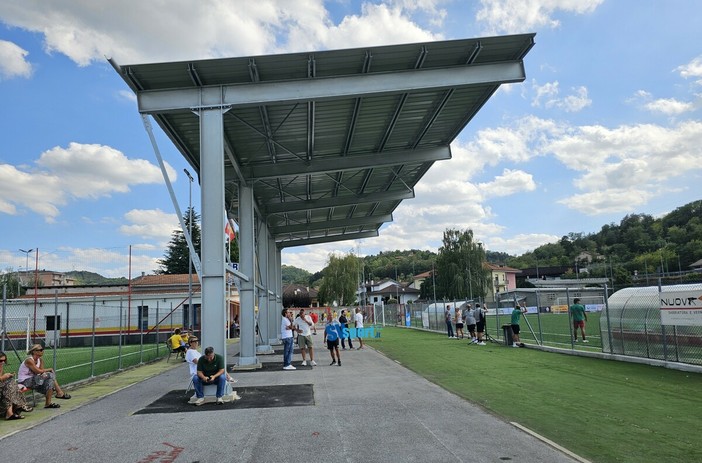 Calcio | Millesimo. E' in arrivo la nuova tribuna, la capienza del Viglino salirà a circa 500 posti Calcio | Millesimo. E' in arrivo la nuova tribuna, la capienza del Viglino salirà a circa 500 posti