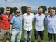mister Mancini con Franco e Luca Tarabotto, Gianluca Olivieri e Nicolò Costa
