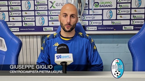 Calcio | Pietra Ligure. Giglio gol per una gara dai due volti: "Bene aver vinto, abbiamo pagato le fatiche di Coppa" (VIDEO) Calcio | Pietra Ligure. Giglio gol per una gara dai due volti: "Bene aver vinto, abbiamo pagato le fatiche di Coppa" (VIDEO)