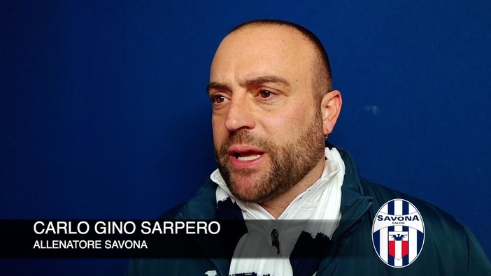 Calcio, Savona. Mister Sarpero è già nella parte: "Sappiamo che questa maglia pesa, ho visto il cambio di atteggiamento che volevo" (VIDEO)