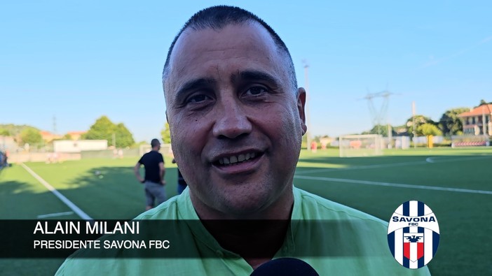 Calcio, Savona. Il presidente Milani non cambia obiettivi: "Continuiamo a vincere, ma tutti dovremo dare il 110%" (VIDEO) Calcio, Savona. Il presidente Milani non cambia obiettivi: "Continuiamo a vincere, ma tutti dovremo dare il 110%" (VIDEO)
