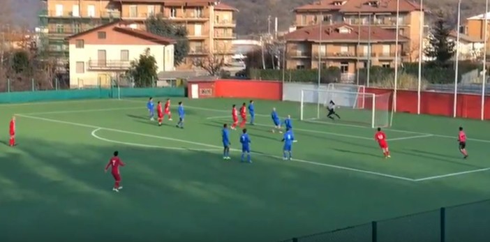 Calcio: l'Olimpia Carcarese batte il Calizzano, ecco il gol partita realizzato da Samuele Caruso (VIDEO)