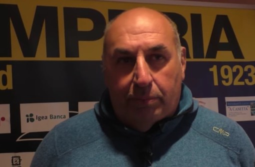 Calcio: il presidente dell'Imperia Fabrizio Gramondo analizza il 'momento no':" Le difficoltà sul campo sono oggettive, dovremo intervenire sul mercato" (video)