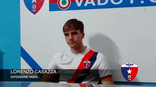Calcio, Vado. Fascia e tre punti per Lorenzo Casazza: "Ora dobbiamo dare continuità dopo il successo sul Varese" (VIDEO) Calcio, Vado. Fascia e tre punti per Lorenzo Casazza: "Ora dobbiamo dare continuità dopo il successo sul Varese" (VIDEO)