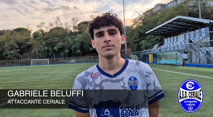 Calcio | Ceriale. Il guizzo di Beluffi vale un punto con il San Cipriano: "Pari utile, per noi è stata una gara di carattere" (VIDEO)